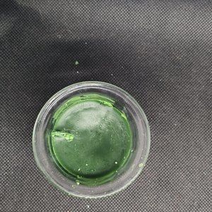 Green lavender candle